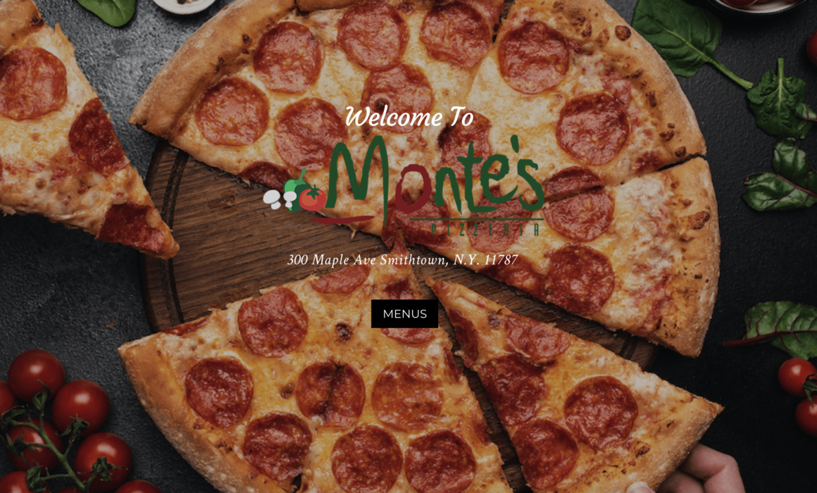 Montes Pizzeria Launches A New Website